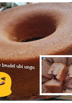 Foto resep Brudel cake Ubi Ungu
