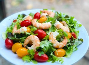 Hình của món Salad Tôm Biển.