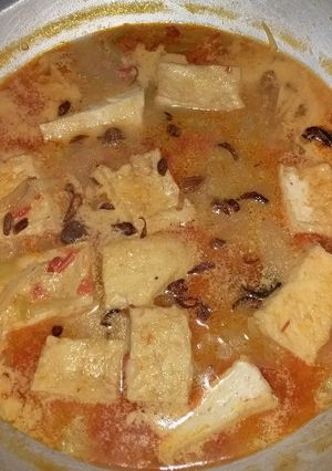 Foto resep Sambal goreng jipang tahu