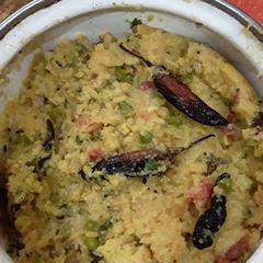 A picture of Dal khichdi.