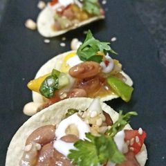 A picture of Taco beans mango salad post no 18 #goldenapron.