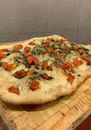 Una foto de Focaccia rellena