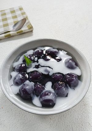 Foto resep Kolak Biji Salak (Candil Ubi Ungu)