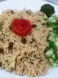 Kalay channay ka pulao