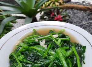 Foto resep Tumis Horenso Bayam Jepang