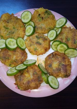A picture of Shaami kabab.