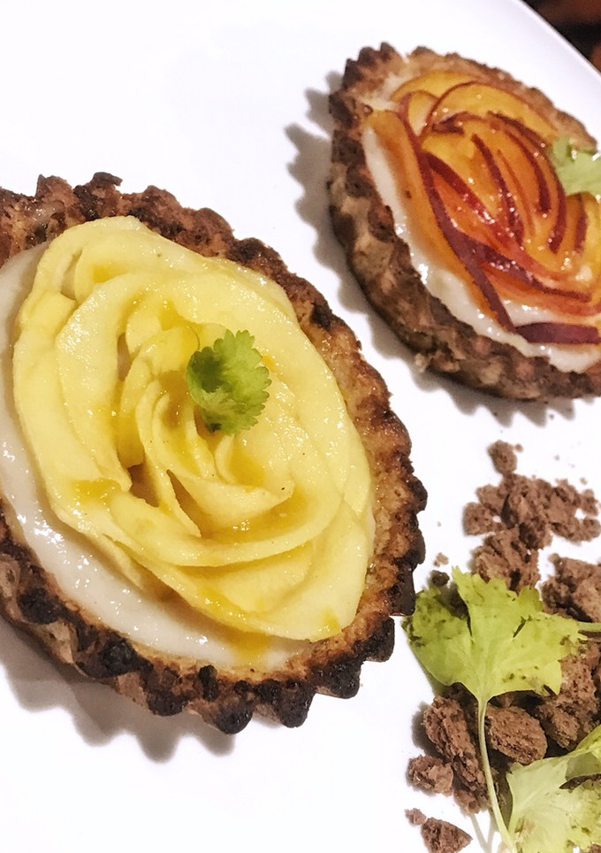 Una foto de Tartaletas de frutas (vegano)