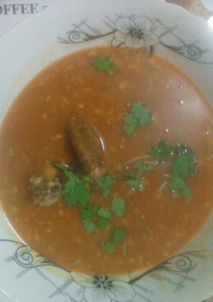 صورة لوصفة شوربة فريك