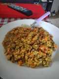 "Risotto" de verduras y hongos