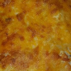 A picture of Mexican Lasagna.