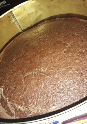 Una foto de Bizcochuelo de chocolate