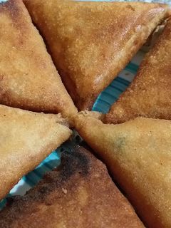 صورة لوصفة بوراك بحشو البطاطا واللحم المفروم