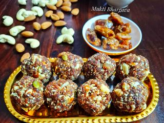 शुगर फ्री सीड्स नट्स लड्डू