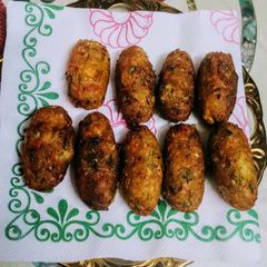 A picture of Mix veg cutlets.