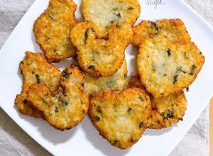 Hình của món Snack cơm nguội rong biển.