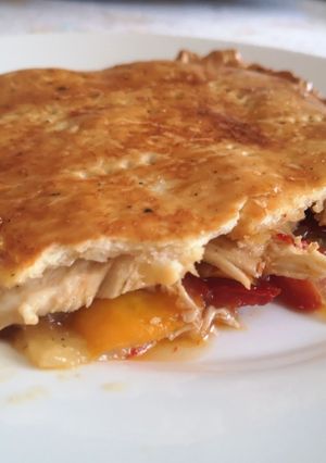 Foto principal de Empanada de pollo con hortalizas caramelizadas
