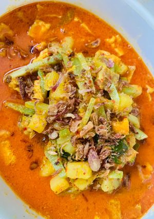 Foto resep Ketupat Sayur Rumahan