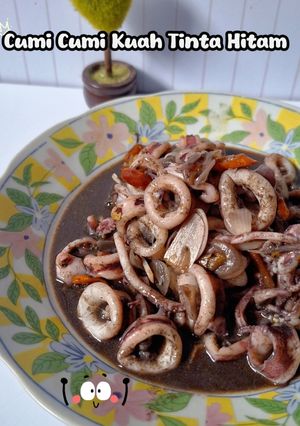 Foto resep Cumi2 Tinta Hitam