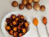 பேபி பொடேட்டோ சுக்கா (Baby potato chukka recipe in tamil)