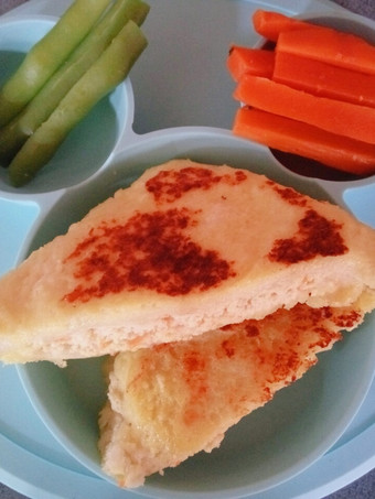 Cara Membuat Roti kukus panggang isi ayam (MPASI 10 Bulan) Murah