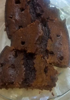 عکسی از دستور کیک خیس شکلاتی