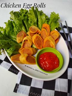 Foto resep Chicken Egg Rolls