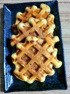 Foto resep Smoked Beef & Cheese Waffle 🧇🥓🧀