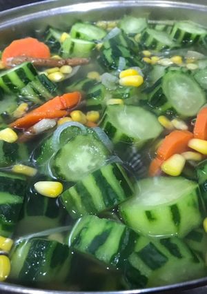 Foto resep 2. Sayur Oyong/Gambas Bening