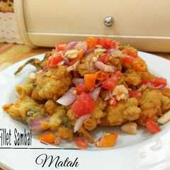 รูปของ Lele fillet sambal matah