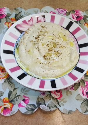 صورة لوصفة طريقة عمل متبل باذنجان