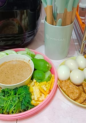 Foto resep Pecel madiun homemade / salad jawa