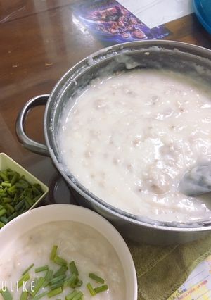 Hình của món Cháo sườn Hà Nội.