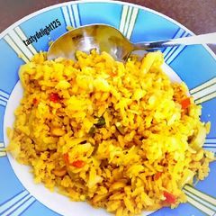 A picture of Vegetable Poha.