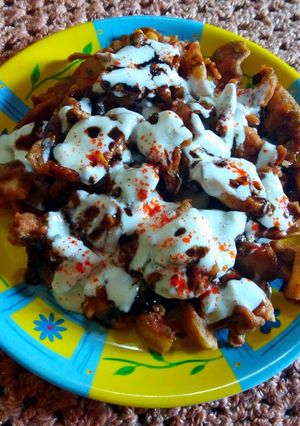 A picture of Singhade Ke Pakode.