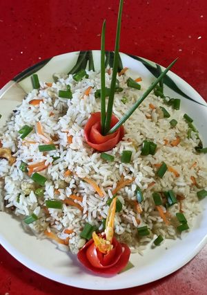 কলিফ্লাওয়ার রাইস (Cauliflower rice recipe in Bengali) রেসিপির প্রধান ছবি