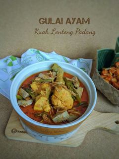 Foto resep Gulai Ayam (Kuah Lontong Padang)