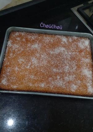 صورة لوصفة بسبوسة 🤍
