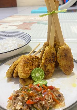 Foto resep Sate Lilit Ayam