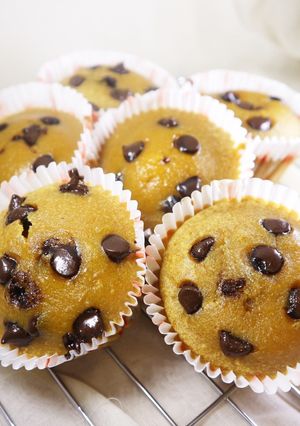 Foto resep Kue kabocha durian with chocochips