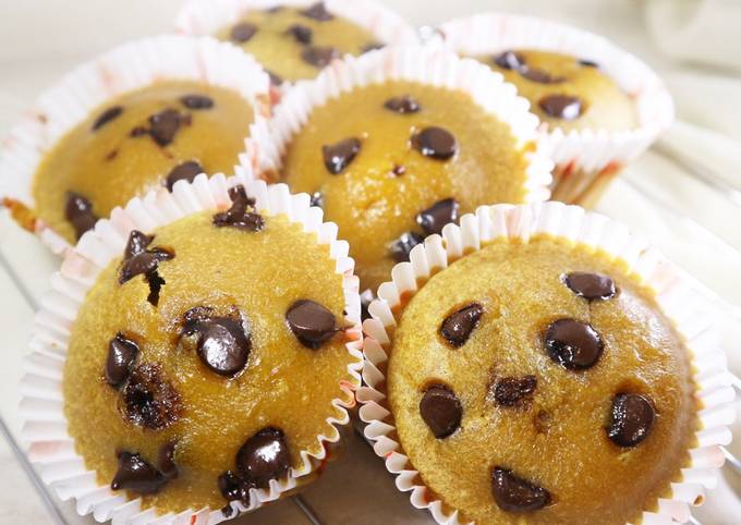 Kue kabocha durian with chocochips