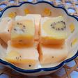 Kem kiwi dưa lưới