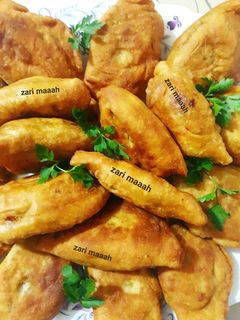 عکسی از دستور پیراشکی گوشت