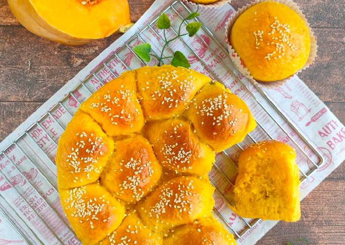 Resep Roti Labu Kuning Tanpa Ulen Oleh 李安娜💖 Cookpad