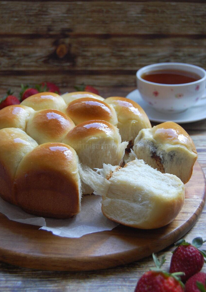 Foto resep Roti Sobek Ekonomis, satu Telur, lembut