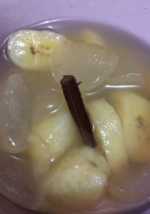 Foto resep Setup kolang kaling + pisang kepok