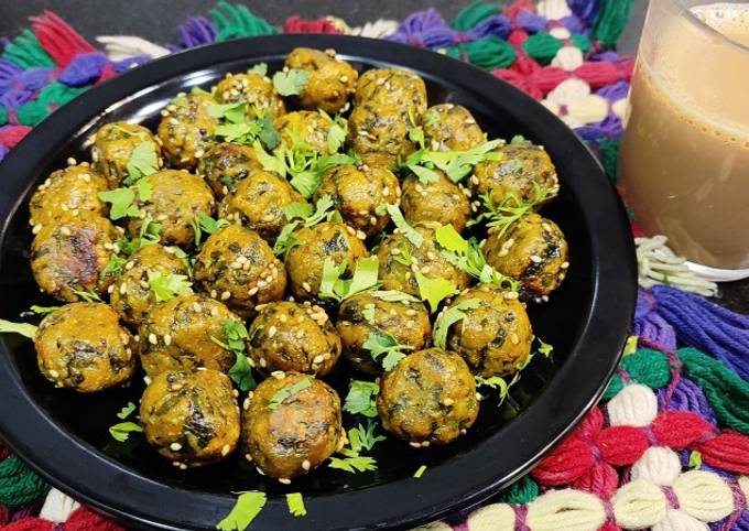 Palak Muthia Spinach Muthiya Recipe Recipe By Smruti Rana Cookpad