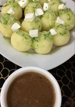 صورة لوصفة بطاطس بحشوة الجبنه