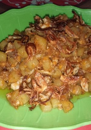 Foto resep Orak Arik Telur Kentang