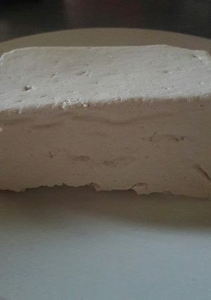 Una foto de Tofu casero