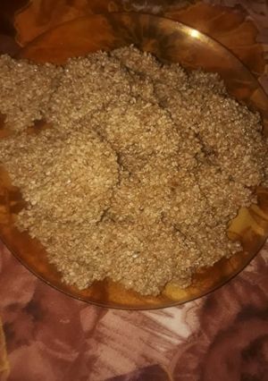 صورة لوصفة حلاوة سمسميه 🍪
